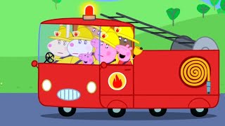 Peppa en de Brandweerwagen 🚒 Tekenfilm  Peppa Pig Nederlands Compilatie Nieuwe [upl. by Harvey786]