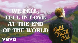 George Ezra  Fell In Love At The End of The World Official Lyric Video [upl. by Miharbi30]