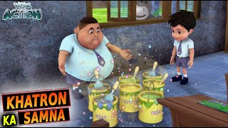 Vir The Robot Boy  Khatron Ka Samna  90  Hindi Cartoons For Kids  WowKidz Action animation [upl. by Oizirbaf]