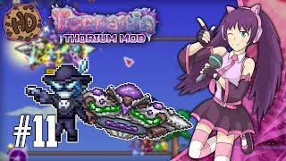 NEW SPLIT MOD BOSS amp STAR SCOUTER MADNESS  Terraria THORIUM BARD Let’s Play  PC 135 11 [upl. by Bonneau]