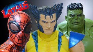 SUPERIOR SPIDERMAN VS WOLVERINE amp HULK Stop Motion Action Video [upl. by Lechner]