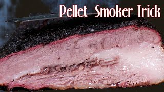 The Secret To Smoky Brisket On A Pellet Grill [upl. by Aztin641]