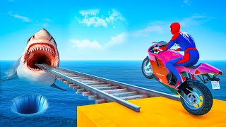 GTA V SpiderMan amp Color Minions Epic Ragdoll Physics Funny and Fails shorts gtav shortsfeedquot [upl. by Aihseyk951]