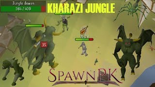 Spawnpk Kharazi Jungle Defeating Jungle Demon  Giveaway [upl. by Nnylodnewg157]