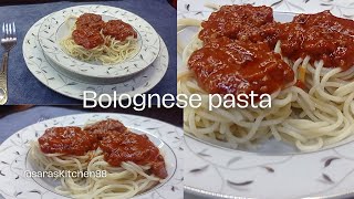 طريقة عمل المكرونة البولونيز بأسهل طريقة والطعم حكاية How to make bolognese pasta [upl. by Yanahc]