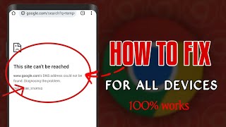 How to Fix This Site Can’t Be Reached  DNS Address Could Not Be Found Error [upl. by Breena]