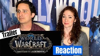 World of Warcraft Battle for Azeroth Cinematic Trailer Reaction [upl. by Durwood]