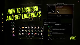 How to LockpickGet Lockpicks  Robin Hood Sherwood Builders [upl. by Bilbe678]