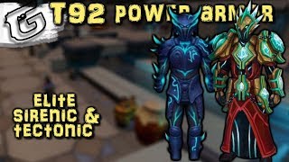 Elite Sirenic amp Elite Tectonic T92 power armor  Elite Dungeons [upl. by Leahcin44]