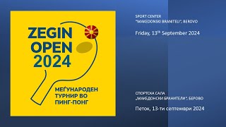 ZEGIN OPEN 2024  13th September 2024 [upl. by Vanya]