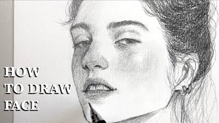 인물 잘 그리는법 How to draw a face [upl. by Coridon]