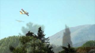 Canadair a Formia [upl. by Pacifa]