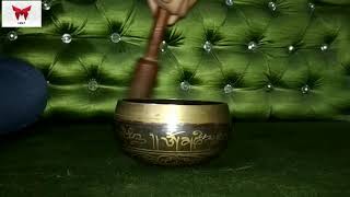 Buddhism copper bowl singing meditation sound [upl. by Hainahpez724]