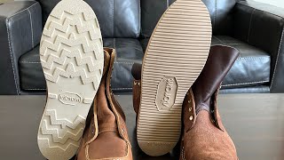 Start of Vibram wedge sole wear test 2021 vs 4014 Cristy [upl. by Schou565]