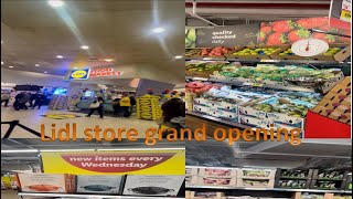 Lidl Store Grand opening [upl. by Joly]