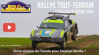 Rallye TT des 7 Vallées dArtois 2024  5ème victoire de l’année pour Stéphan Barthe [upl. by Foulk]