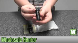 Tapco Muzzle Brake AK Slot AK0688 Firearm Accessories Shooting Parts Hunting Unboxing [upl. by Assilat131]