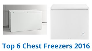 6 Best Chest Freezers 2016 [upl. by Ynehteb]