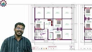 40 X 40 feet Shop and House Plan [upl. by Ketti]