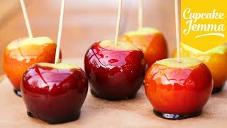 Super Easy Classic Toffee Apple Recipe amp Tutorial  Cupcake Jemma [upl. by Nagorb]