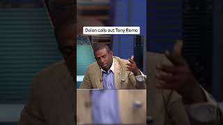 Deion CALLS OUT ROMO 😂😭 nfl deionsanders tonyromo dallascowboys xyzbca funny relatable dak [upl. by Waine]