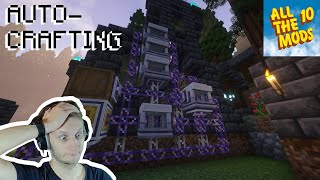 AUTOCrafting mit dem MESystem 💡 Minecraft All The Mods 10 [upl. by Rdnaskela]