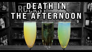 Death In The Afternoon Recipe Using Different Absinthes  Booze On The Rocks [upl. by Narayan]