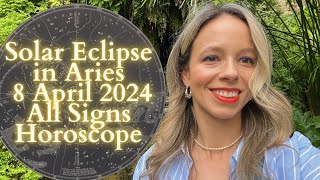 NEW MOON SOLAR ECLIPSE In ARIES 8 April 2024 All Signs Horoscope Ready or Not Here It Comes [upl. by Nalra]