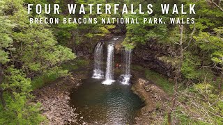 Four Waterfalls Walk Brecon Beacons  Hike guide with epic drone footage of Sgwd yr Eira [upl. by Farrand]