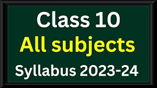 up board syllabus 202324 class 10 pdf download in hindi [upl. by Silra681]