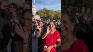 Diwali 🪔 at Trafalgar Square London [upl. by Oliana]