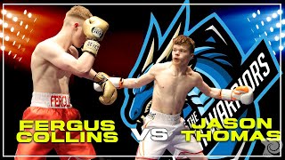 Jason Thomas vs Fergus Collins BOXING [upl. by Ailasor]