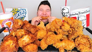 Massive Fried Chicken Feast • MUKBANG [upl. by Tamanaha211]