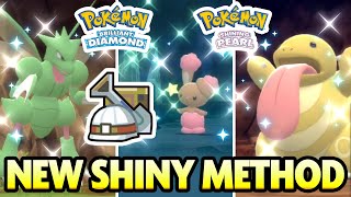 The NEW SHINY METHOD How to Get SHINY POKEMON in the UNDERGROUND in Pokemon BDSP [upl. by Hastings569]