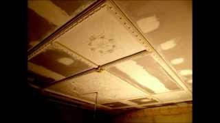 Plastering How to Install an Ornate Plaster Ceiling Part 23 [upl. by Jezreel]