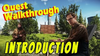 Introductionquot Quest Guide  Escape From Tarkov patch 012 map Woods [upl. by Etep]