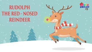 Rudolph The Red Nosed Reindeer Lyrics  Christmas Songs for Kids  Apple English TV [upl. by Eniamrahc]