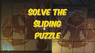 Sliding Puzzle Solution Temple Of Roots  Palia Guide [upl. by Rosabelle]