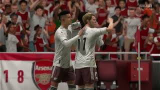 O Jogo Foi Complicado ARSENAL 2 0 PSG FIFA 21 [upl. by Corwun716]