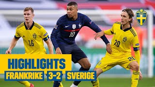 Highlights Frankrike  Sverige 42  Nations League  Tung förlust i Nations League [upl. by Domenico357]