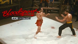 Bloodsport  Van Damme vs Paulo Tocha Fight 4K UHD HighDef Digest [upl. by Sundberg]