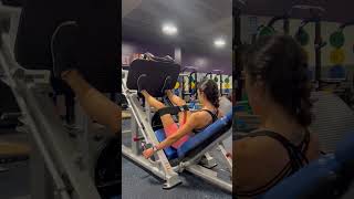 Knee Banded Leg Press glutes motivation legsandglutes [upl. by Loar250]