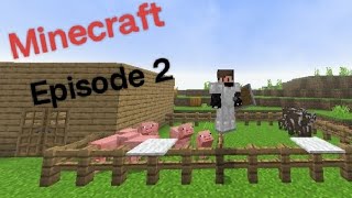 I make a animal farm in Minecraft 😎  Minecraft episode 2 [upl. by Niatirb]