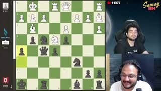 Samay raina and sagar shah new deleted chess stream  1 may stream  Part 2 [upl. by Weitman]