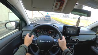 2023 Dacia Logan  POV Drive Binaural Audio [upl. by Immanuel]