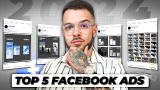 Top 5 Winning Ad Creative Templates For Facebook Ads In 2024 [upl. by Lubet]