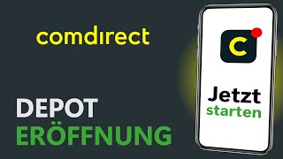 Depot eröffnen  comdirect Tutorial [upl. by Tabber]