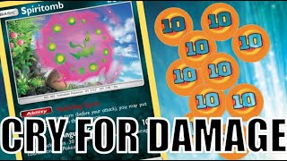 Spiritomb Cries For Damage  Pokémon TCG Live  Expanded Format Anguish Cry Spiritomb [upl. by Maggio]