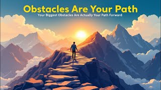 Your Biggest Obstacles Are Actually Your Path Forward [upl. by Mellisa]