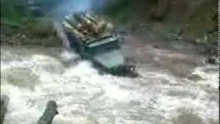 Ural 4320 truck goes through river [upl. by Strade]